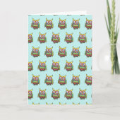Owl Blank Inside Card Karte (Vorderseite)