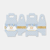 Owl Blue Floral Baby Dusche Danke Geschenkschachtel (Ungefaltet)