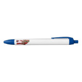 Owl Blue Trimm Pen Kugelschreiber (Oberseite)