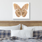 Owl Butterfly Leinwanddruck (Insitu (Schlafzimmer))