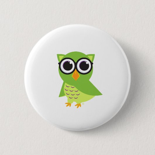 Owl Button (Vorderseite)