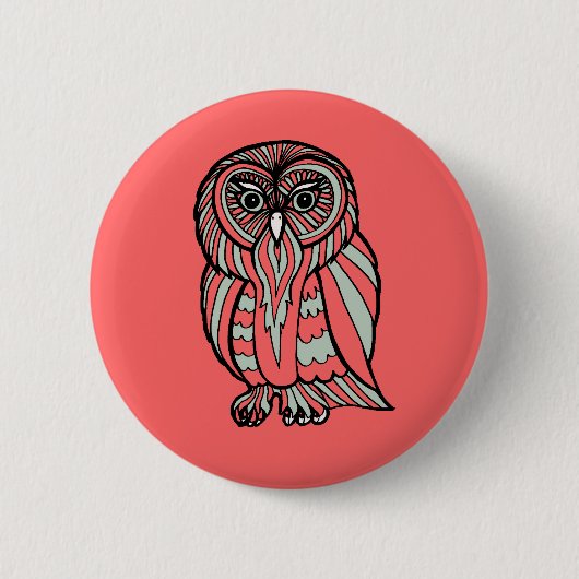 Owl Button (Vorderseite)