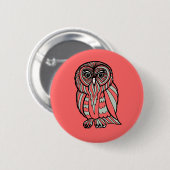 Owl Button (Vorne & Hinten)