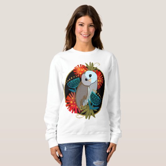 OWL BY MICH SELBST Weiße Shirts wählen Stil (Vorne ganz)