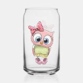 Owl Can Glass Dosenglas (Rückseite)