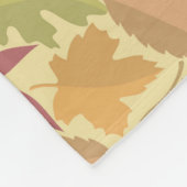 Owl Cartoon Fleece Blanket (Ecke)