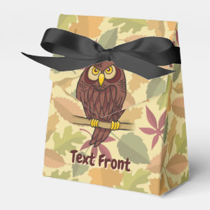 Owl Cartoon Gefälligkeitsbox Geschenkschachtel