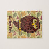 Owl Cartoon Jigsaw Puzzle (Horizontal)
