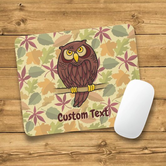 Owl Cartoon Mouse Pad Mousepad