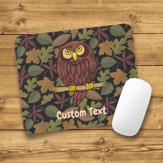 Owl Cartoon Mouse Pad Mousepad