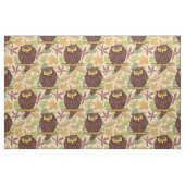 Owl Cartoon Muster Stoff (Fat Quarter (45,7 x 55,9 cm))