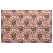 Owl Cartoon Muster Stoff (Fat Quarter (45,7 x 55,9 cm))