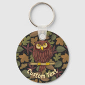 Owl Cartoon Schlüsselanhänger (Vorderseite)