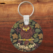 Owl Cartoon Schlüsselanhänger (Vorderseite)