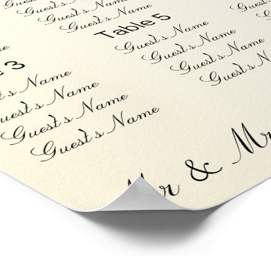 Owl Champagne Hochzeitsfeier Poster (Ecke)