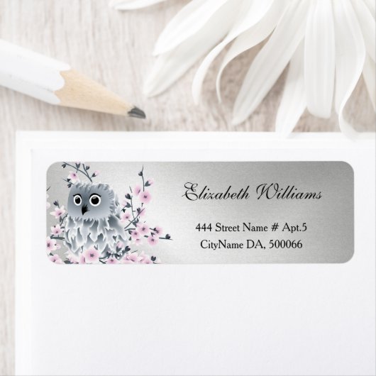 Owl Cherry Blüten Silver (Insitu)