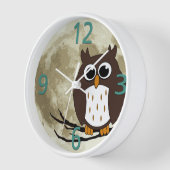 Owl Clock Uhr (Winkel)