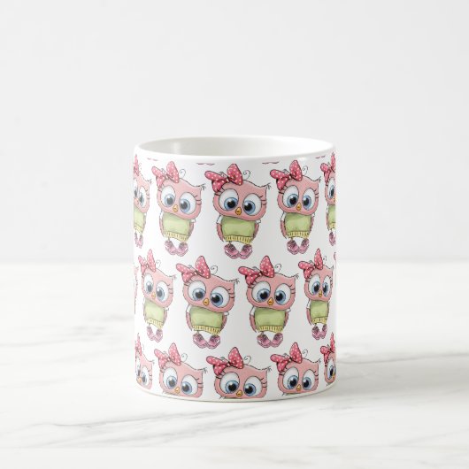 Owl Coffee Mug Kaffeetasse (Mittel)