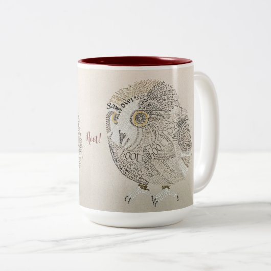 Owl Coffee Tasse (VorderseiteRechts)