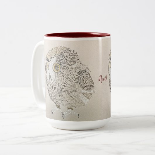Owl Coffee Tasse (Vorderseite Links)