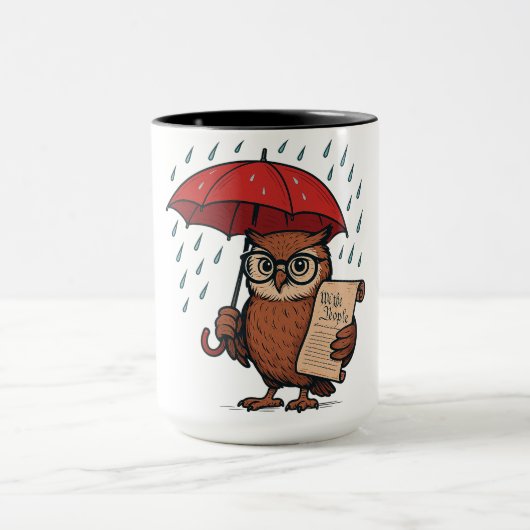 Owl Constitutional Republic Tasse (Zentrum)