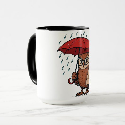 Owl Constitutional Republic Tasse (Vorderseite Links)