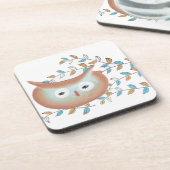 Owl Cork Untersetzer (Linke Seite)