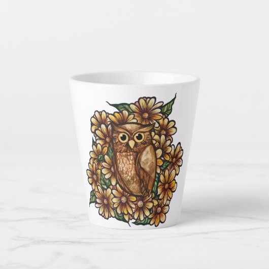 Owl Daisis Milchtasse (Vorderseite)