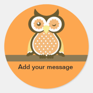 Owl Danke, Stickers