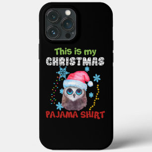 Owl Das ist mein Weihnachts-Pajama-Shirt Case-Mate iPhone Hülle