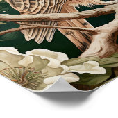 Owl Decorative Malerei Poster (Ecke)