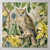 Owl Decorative Malerei Poster (Vorne)