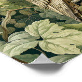 Owl Decorative Malerei Poster (Ecke)