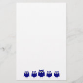 Owl Design Briefpapier (Vorderseite)