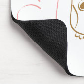 Owl Doodle Mousepad (Ecke)