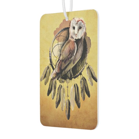 Owl Dream Catcher Autolufterfrischer (Links)