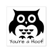 Owl Du bist ein Hoot Permastempel (Design)