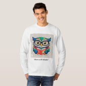‚Owl-Ed Genius‘ T-Shirt (Vorne ganz)