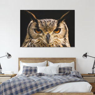 OWL, EGAL OWL WRAPPING CANVAS DRUCKEN LEINWANDDRUCK