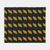 OWL EYES FLEECEDECKE (Vorderseite (Horizontal))