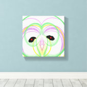 Owl Eyes Leinwanddruck (Insitu (Holzboden))