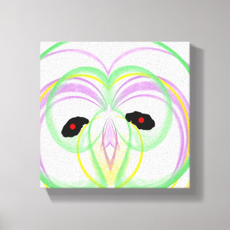 Owl Eyes Leinwanddruck