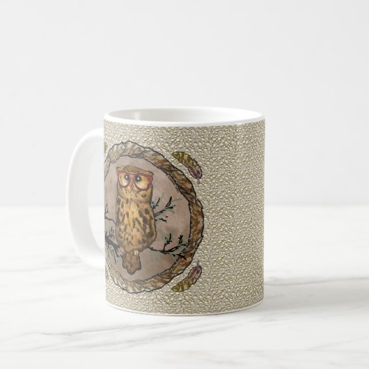 Owl Eyes Tasse (Vorderseite Links)