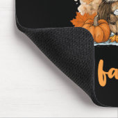 Owl Fall Erntedank Es ist Fall Yáll Mousepad (Ecke)