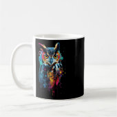 Owl farbig kaffeetasse (Links)