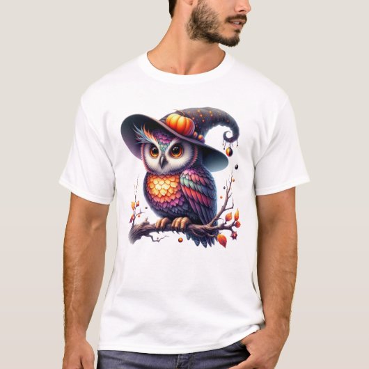 Owl Feathered Magic T-Shirt (Vorderseite)