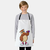 Owl Fitness Dumbell Schürze (Getragen)