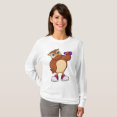 Owl Fitness Dumbell T-Shirt (Vorne ganz)