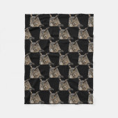 Owl Fleece Blanket (Vorderseite)