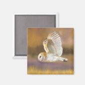 Owl Flying Magnet (Vorderseite/Rückseite)
